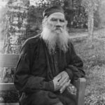 León Tolstoi, autor de Guerra y paz.