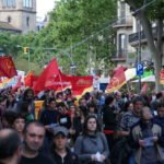 contra las medidas antisociales del gobierno