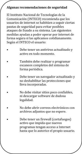 estafas a través de internet