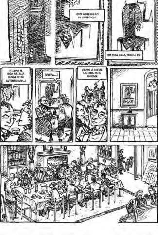 Rizo Nabo Tantos Pinturas de guerra”, novela gráfica de Ángel de la Calle - Revista Rambla