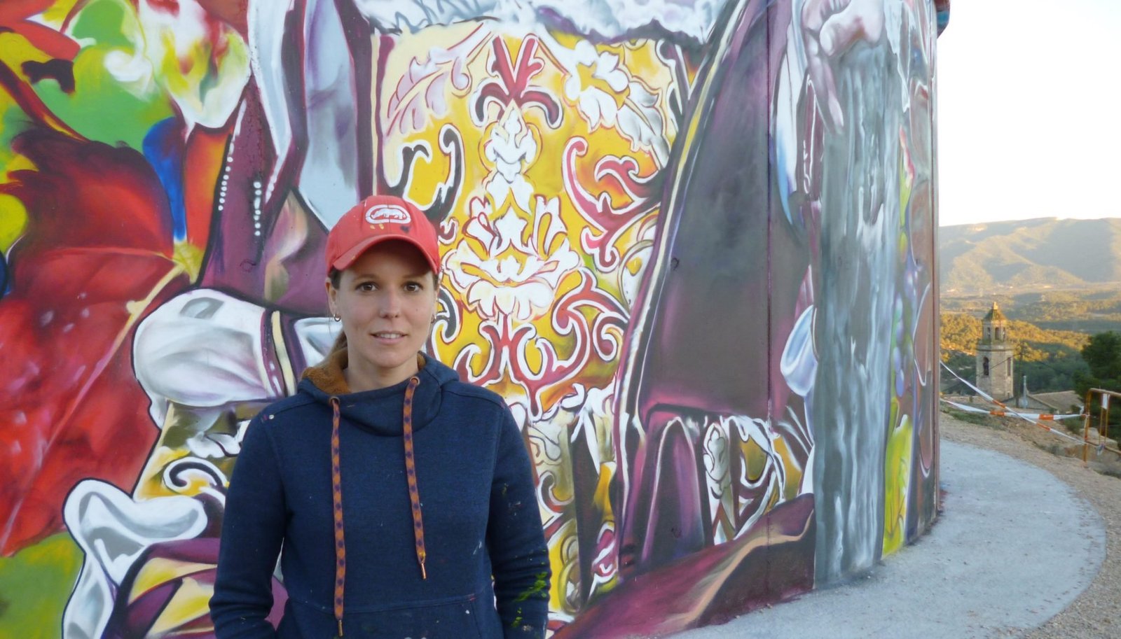 Mireia Serra o Llily Brik en su vertiente artística. (J.P.)