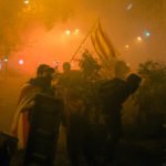 disturbios en Barcelona