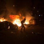 disturbios en Barcelona