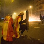 disturbios en Barcelona