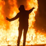 disturbios en Barcelona