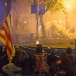 disturbios en Barcelona