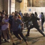 disturbios en Barcelona