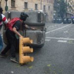 disturbios en Barcelona