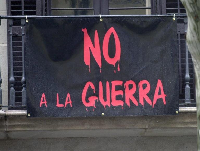 no a la guerra europea no a la guerra iran
