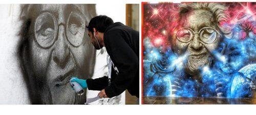 artistas urbanos