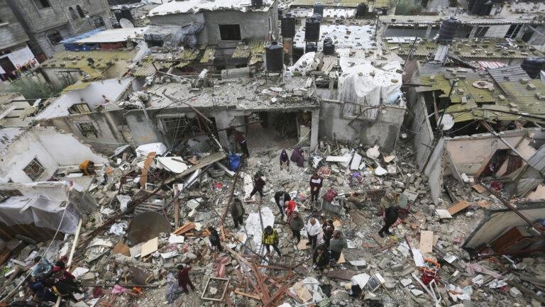 Limpieza étnica gaza víctimas en gaza sánchez