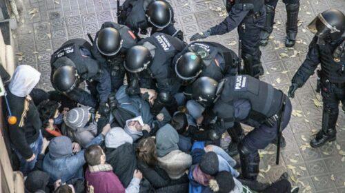 desahucio catalunya barcelona mossos activistas protesta
