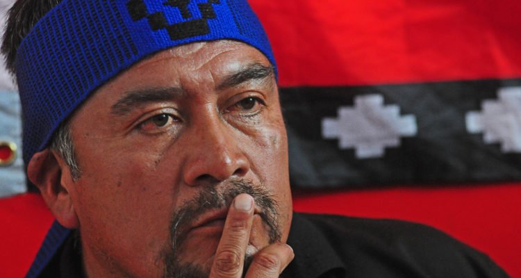 Héctor Llaitul movimiento mapuche chile