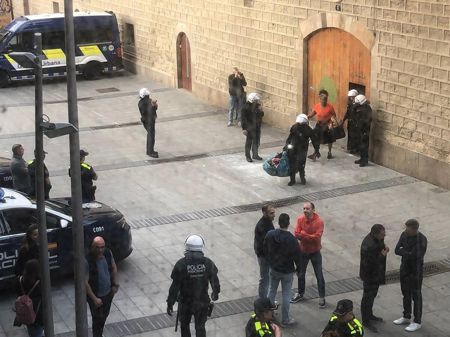 la tancada desahucio barcelona
