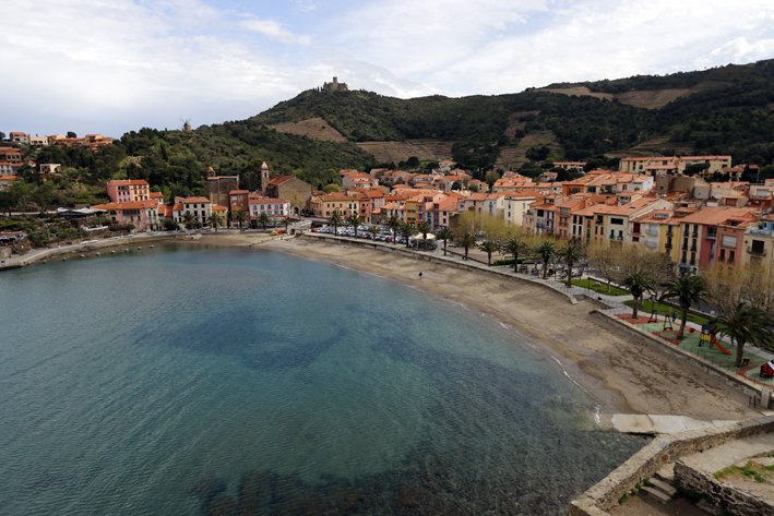 Colliure, Platja d'Avall