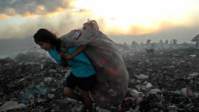 pobreza en el mundo