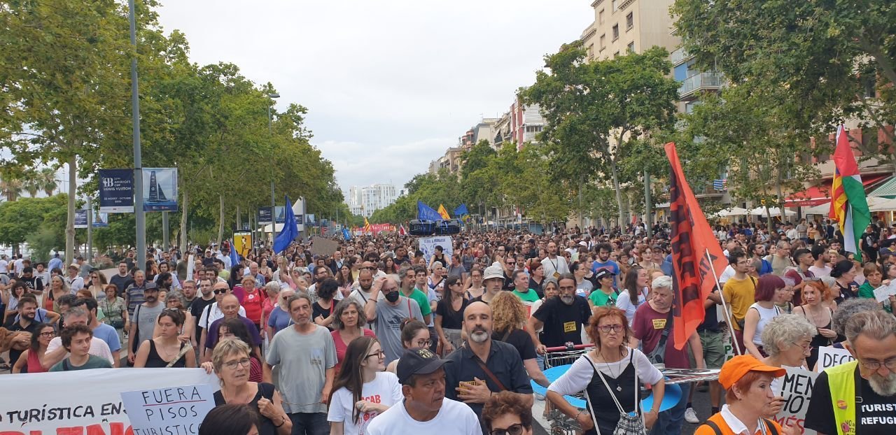 masificación turística barcelona