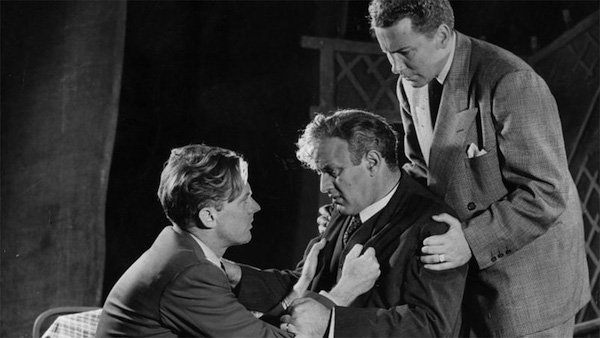 Ayn Rand. Lee J. Cobb como Willy Loman en la producción original de "Death of a Salesman", (Broadway, 1949).