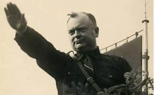 La figura principal del fascismo holandés fue Anton Mussert