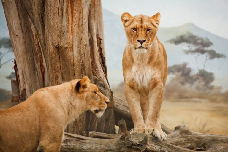 leones salvajes