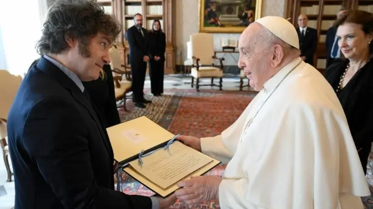 milei papa francisco