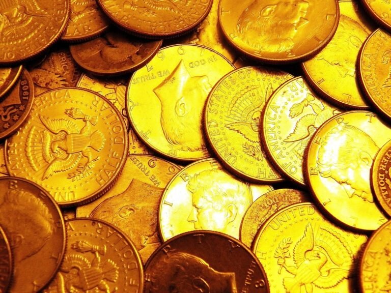 monedas de oro