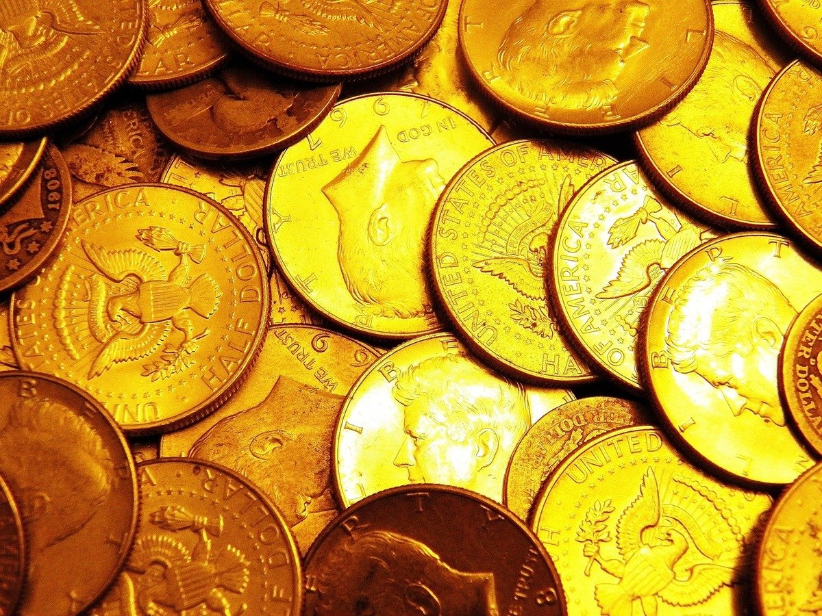 monedas de oro