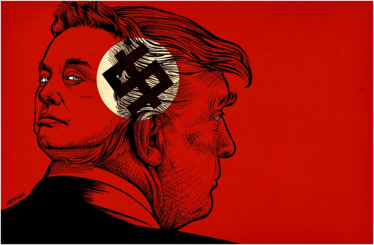 Estado profundo trump musk