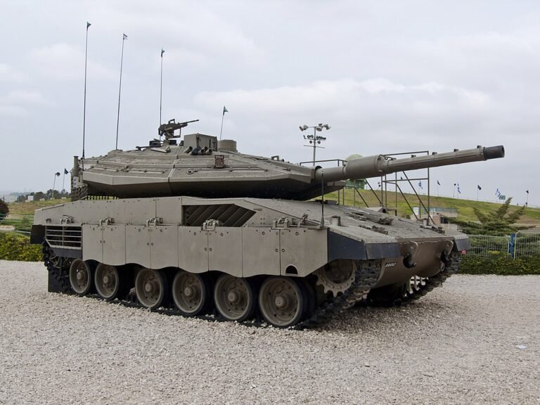 Merkava Mark IV en el Museo Yad La-Shiryon, Latrun.