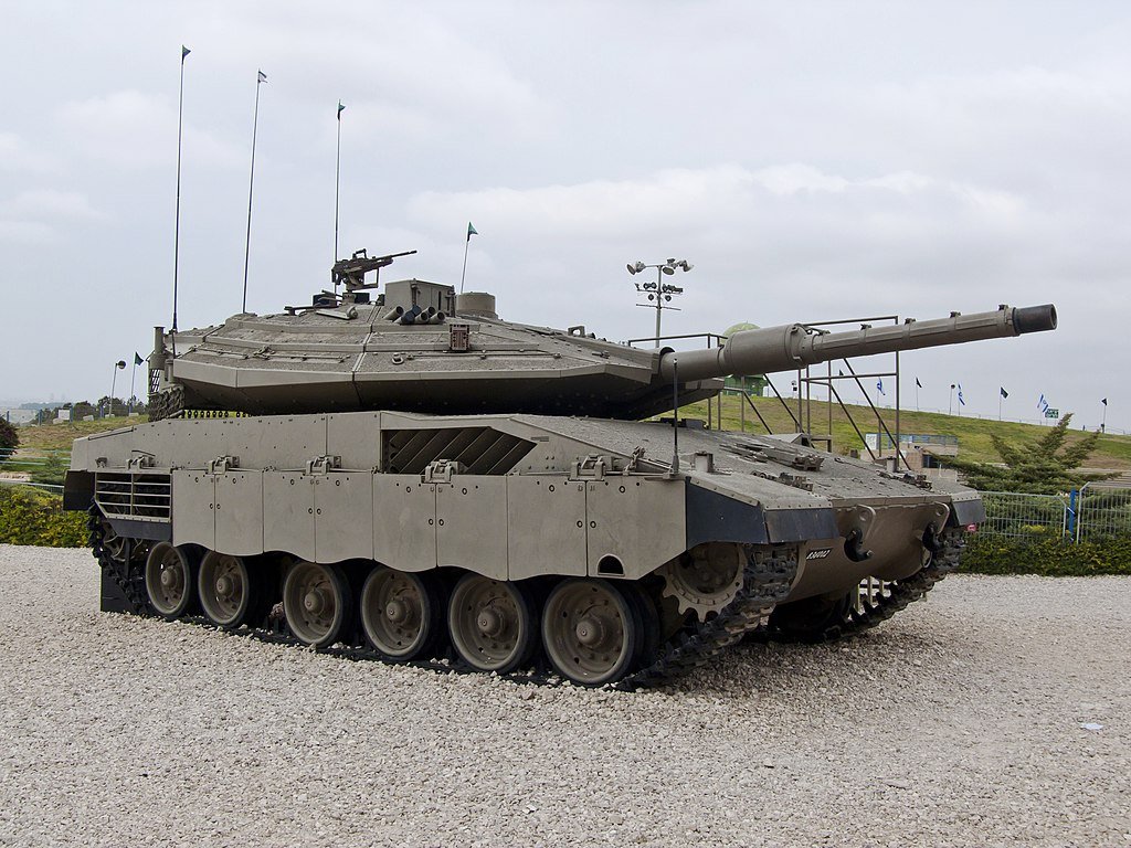 Merkava Mark IV en el Museo Yad La-Shiryon, Latrun.