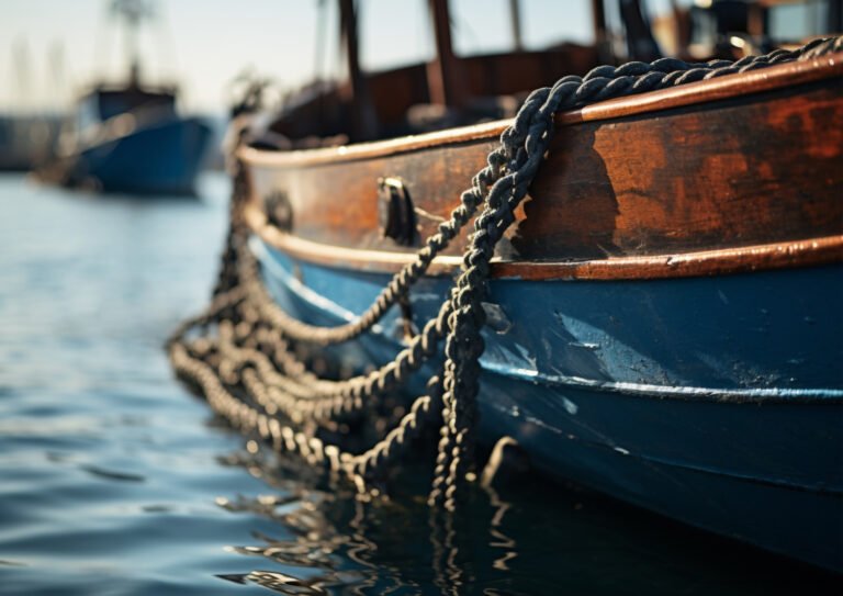 barca migrantes atados de pies y manos