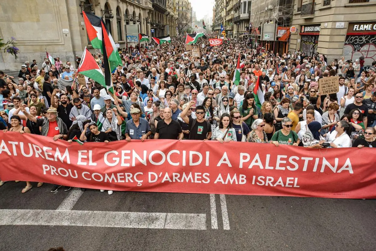 BARCELONA PALESTINA GAZA
