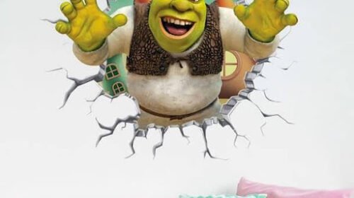 Vinilo 3D de Shrek. (Fuente: Goodvinilos)