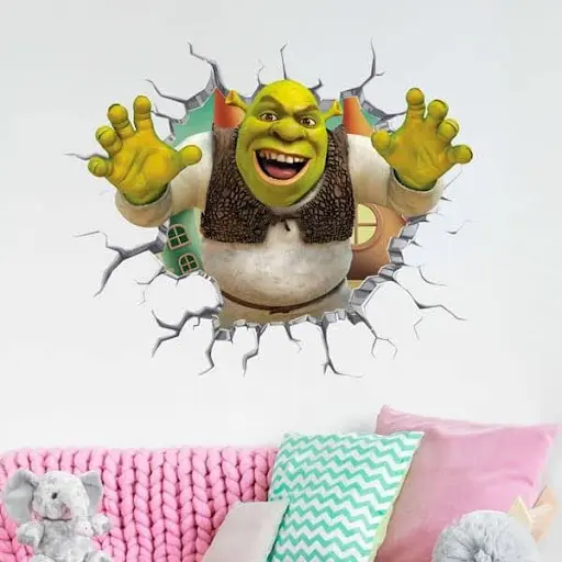 Vinilo 3D de Shrek. (Fuente: Goodvinilos)