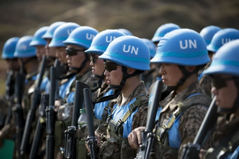 cascos azules Gaza