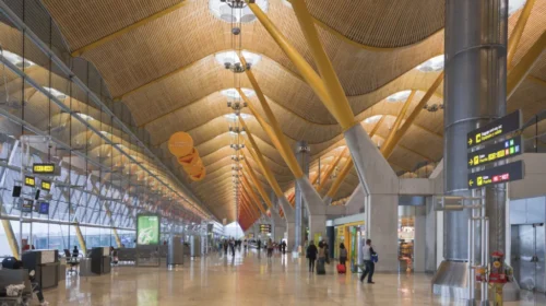 personas sin hogar en el Aeropuerto de Barajas
