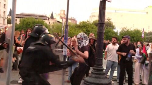 protestas propalestinas barcelona
