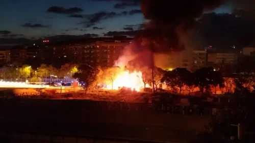 incendio chabolas barcelona