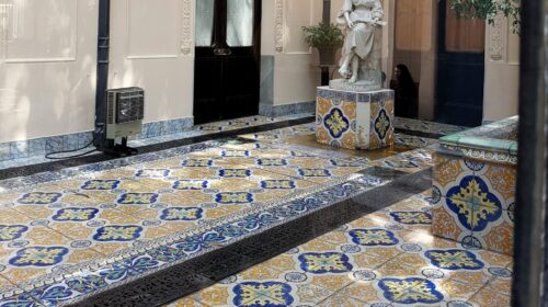 piso laminado mayólica