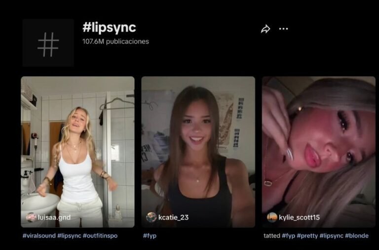 lip sync en TikTok como expresión cultural