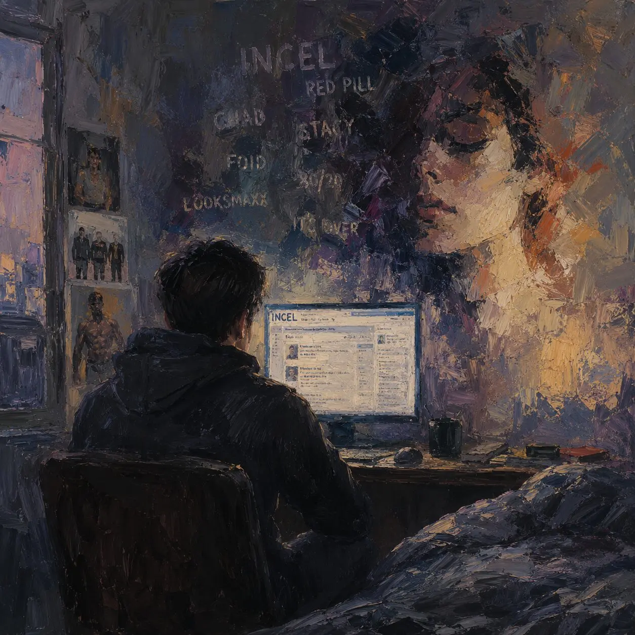 movimiento incel y radicalización digital