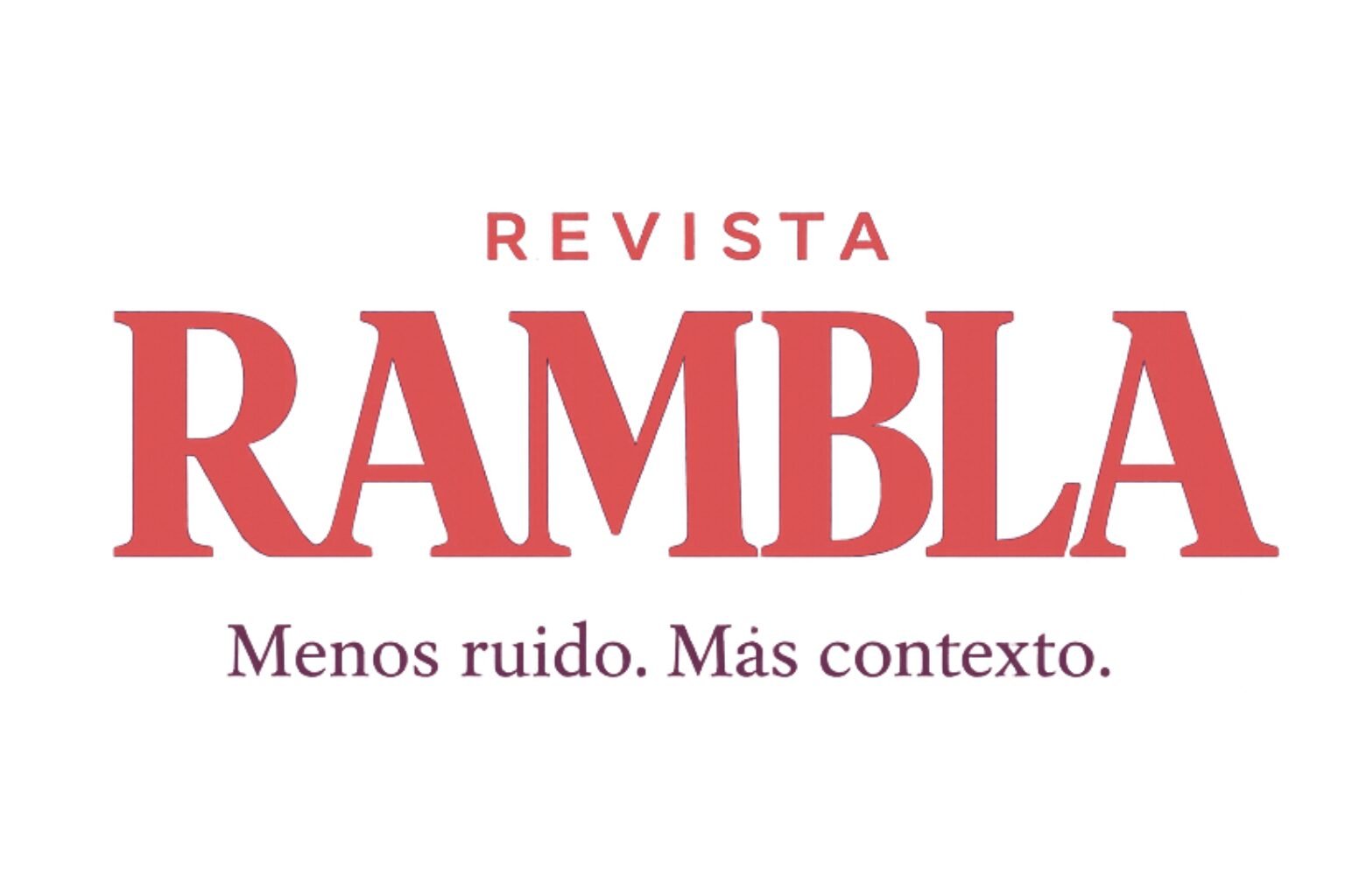 logo 2026 revista rambla