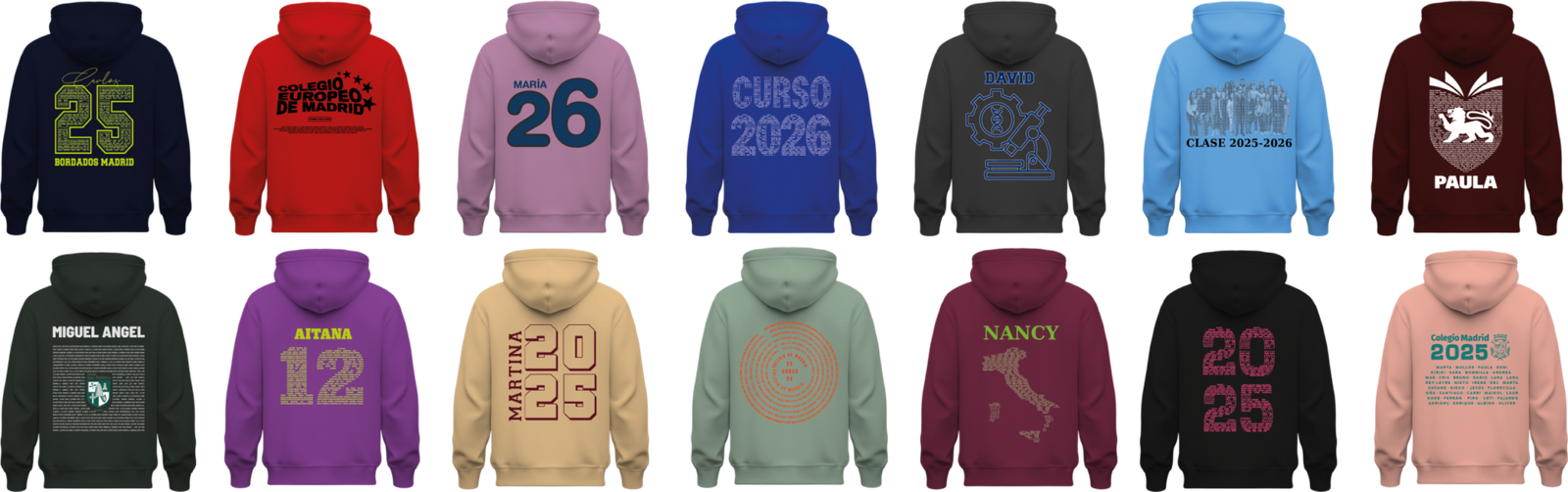 sudaderas al por mayor