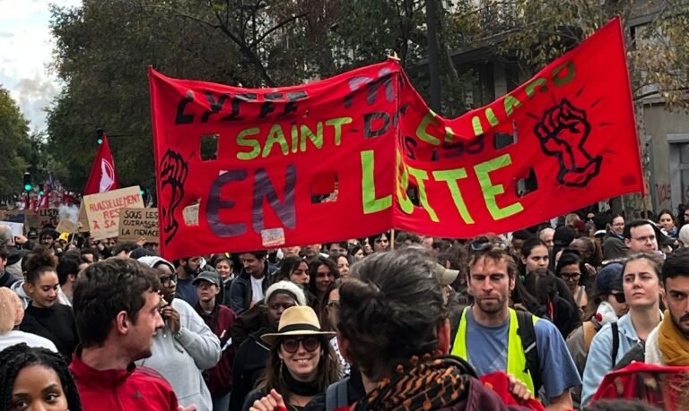 Protestas sociales en Europa por la crisis económica, la vivienda y el deterioro de los servicios públicos.