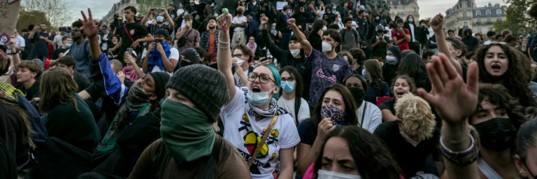 protestas estudiantiles en Francia